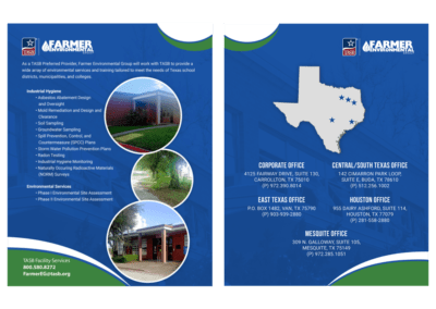 Farmer Environmental Group Flyers