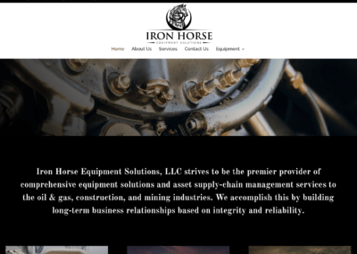 Iron Horse Equipment Solutions Website