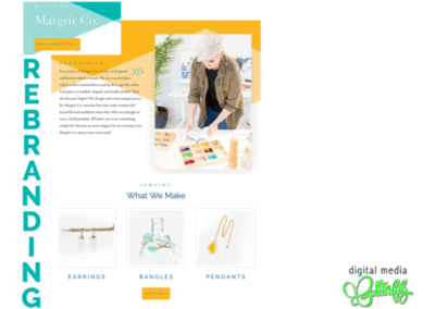 Margrit Co. Website Rebranding