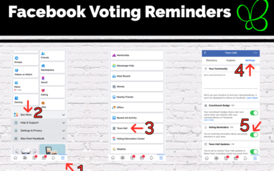Facebook Voting Reminders