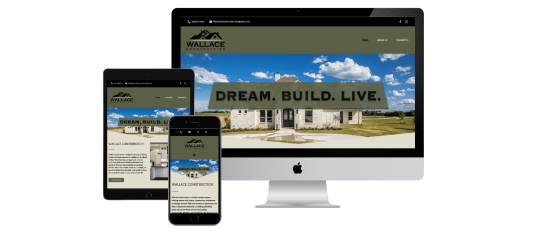 Wallace Construction Website