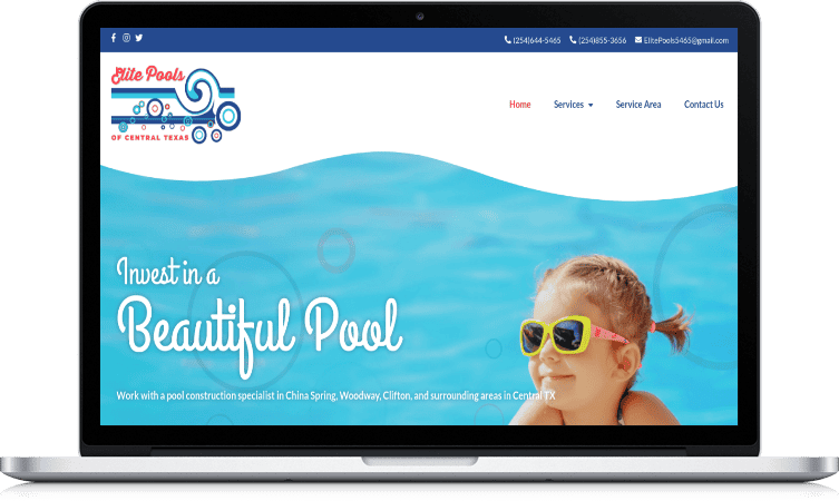 Elite-Pools-Website