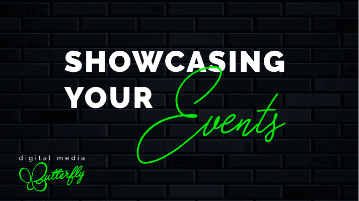 Showcasing Your Events