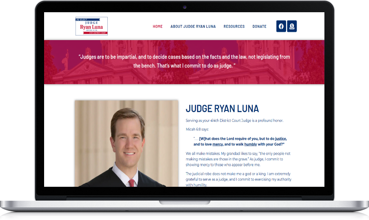 Reed Law Waco Website by Digital Media Buttefly