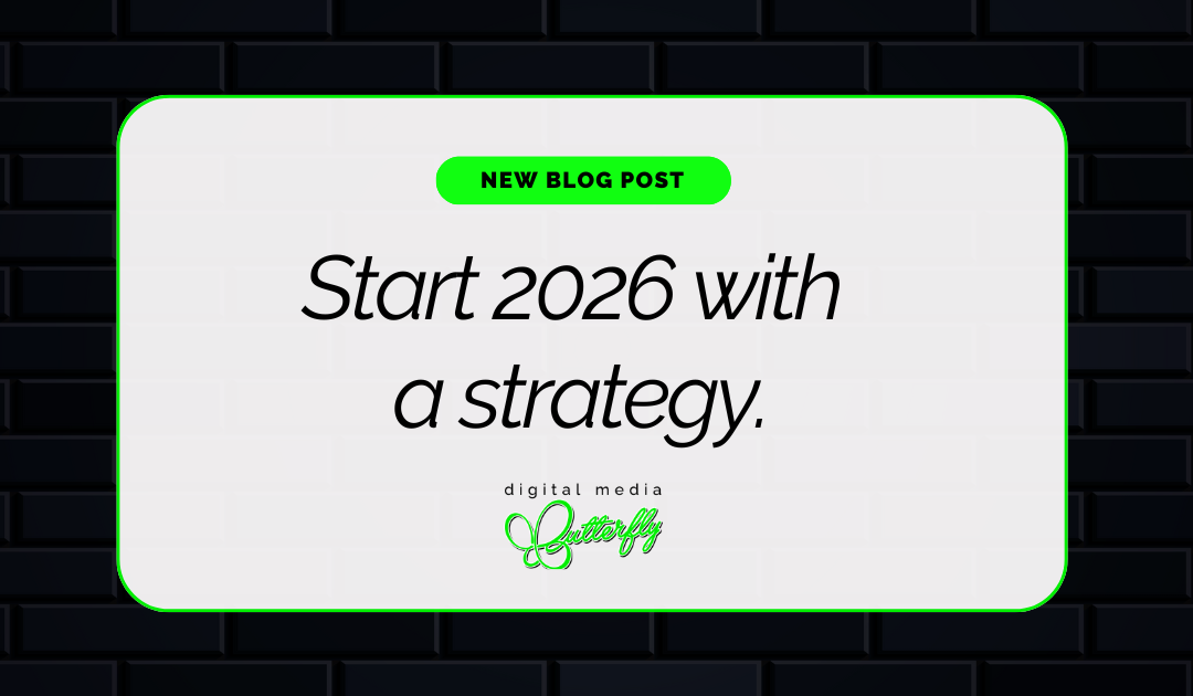 Start 2026 with a strategy